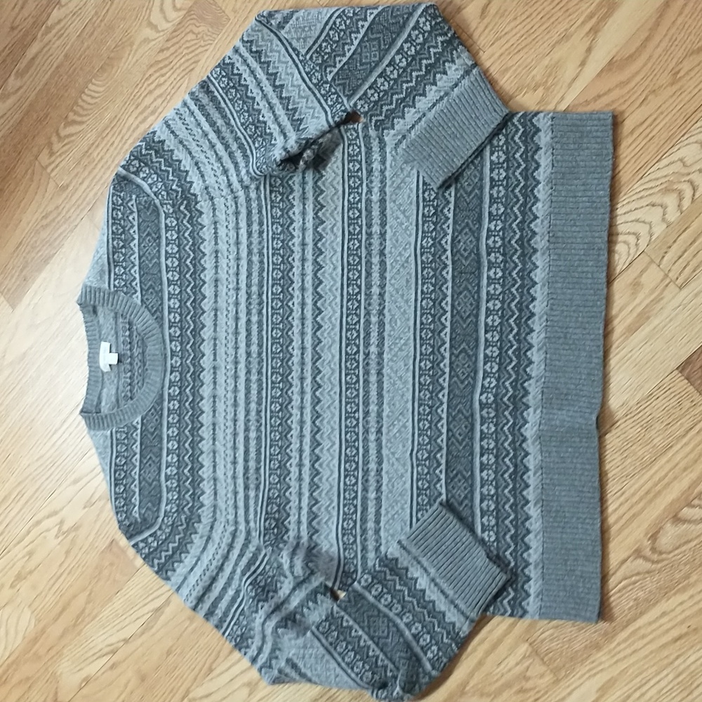 Garnet Hill Merino Wool Sweater XLarge